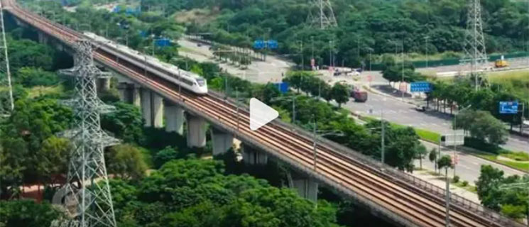 速递丨#湾区最长地铁让1天逛5城不是梦#上热搜